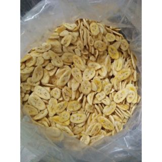 Túi500 gr chuối sứ sấy giòn