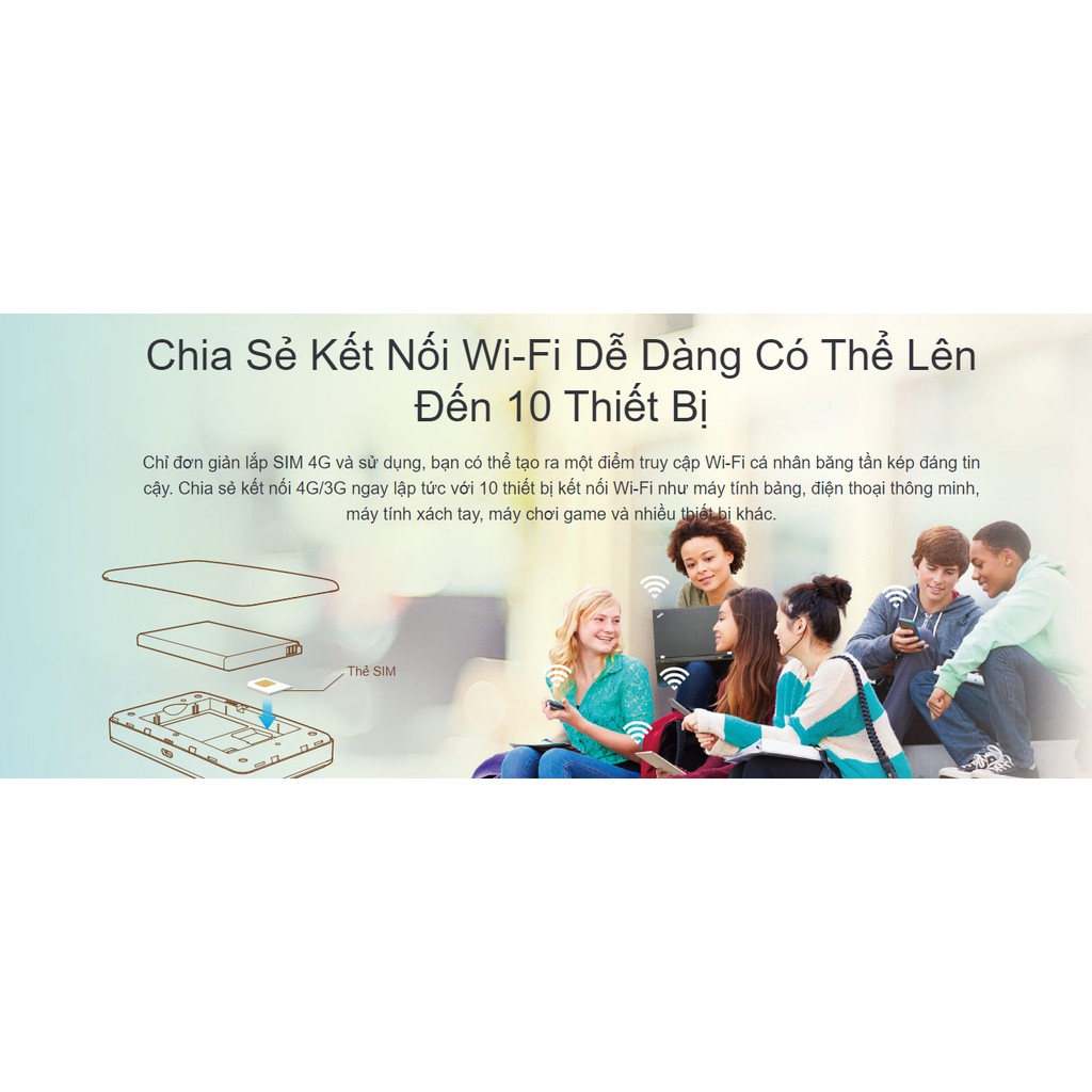 Bộ Phát Wifi Di Động TP-LINK 4G LTE M7350