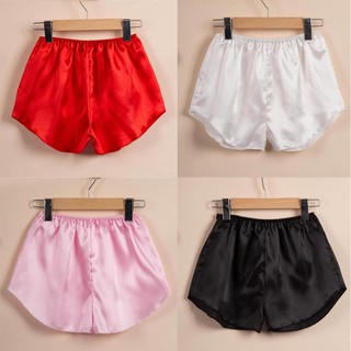 Quần sọt ngủ chất phi bóng cho phái nữ