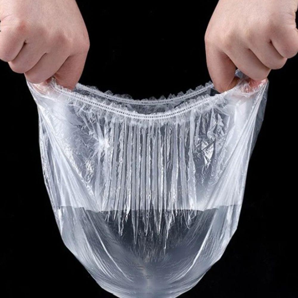 1 Cuộn Túi Nhựa Co Giãn Bọc Thực Phẩm Tái Sử Dụng Tiện Lợi