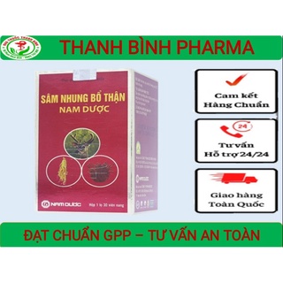 Sâm nhung bổ thận nam dược - giúp bổ thận - cố tinh - tráng dương - tăng cường sinh lực-tpcn