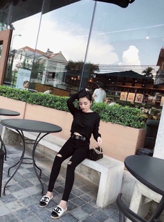 Quần Skin rách gối!💕💕💕