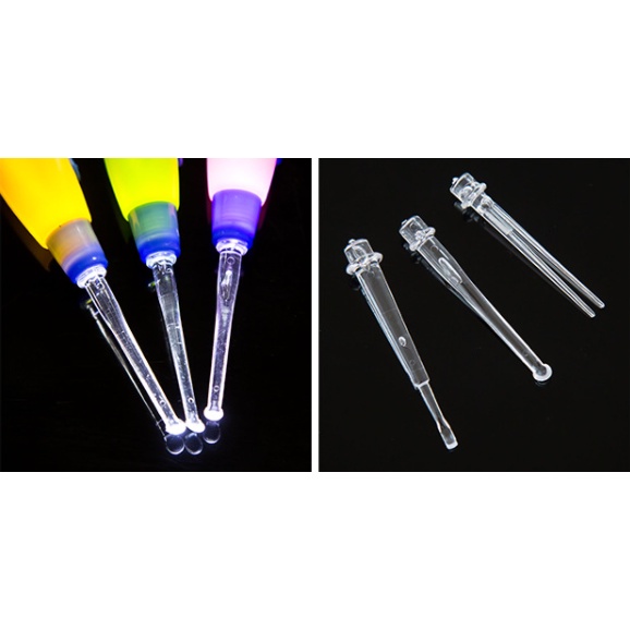 DỤNG CỤ RÁY TAI BẰNG NHỰA CÓ ĐÈN DỄ THƯƠNG BIBI 83