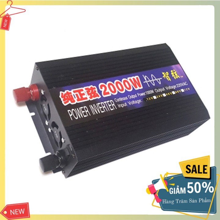 Máy Kích Điện Inverter 2000W Sin Chuẩn