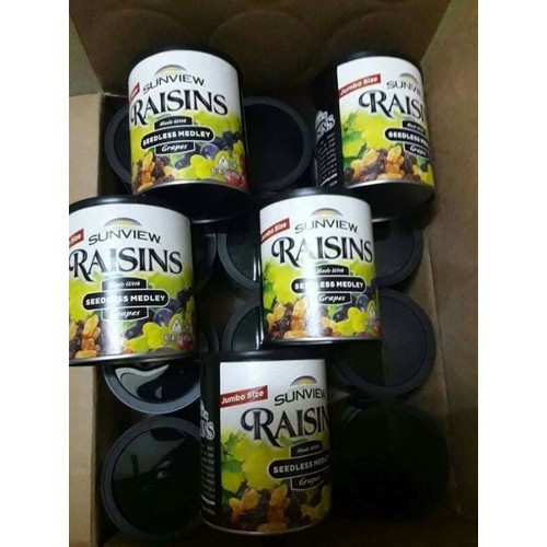 [ DATE: 02/2023] Nho khô Sunview Raisins Mỹ - Hũ 425g - RẤT TỐT CHO HỆ TIÊU HÓA