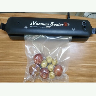 Máy Hút Chân Không Thực Phẩm Kèm Hàn Miệng Túi Vacuum Sealer ( tặng 10 túi hút )-Bảo hành 12 tháng