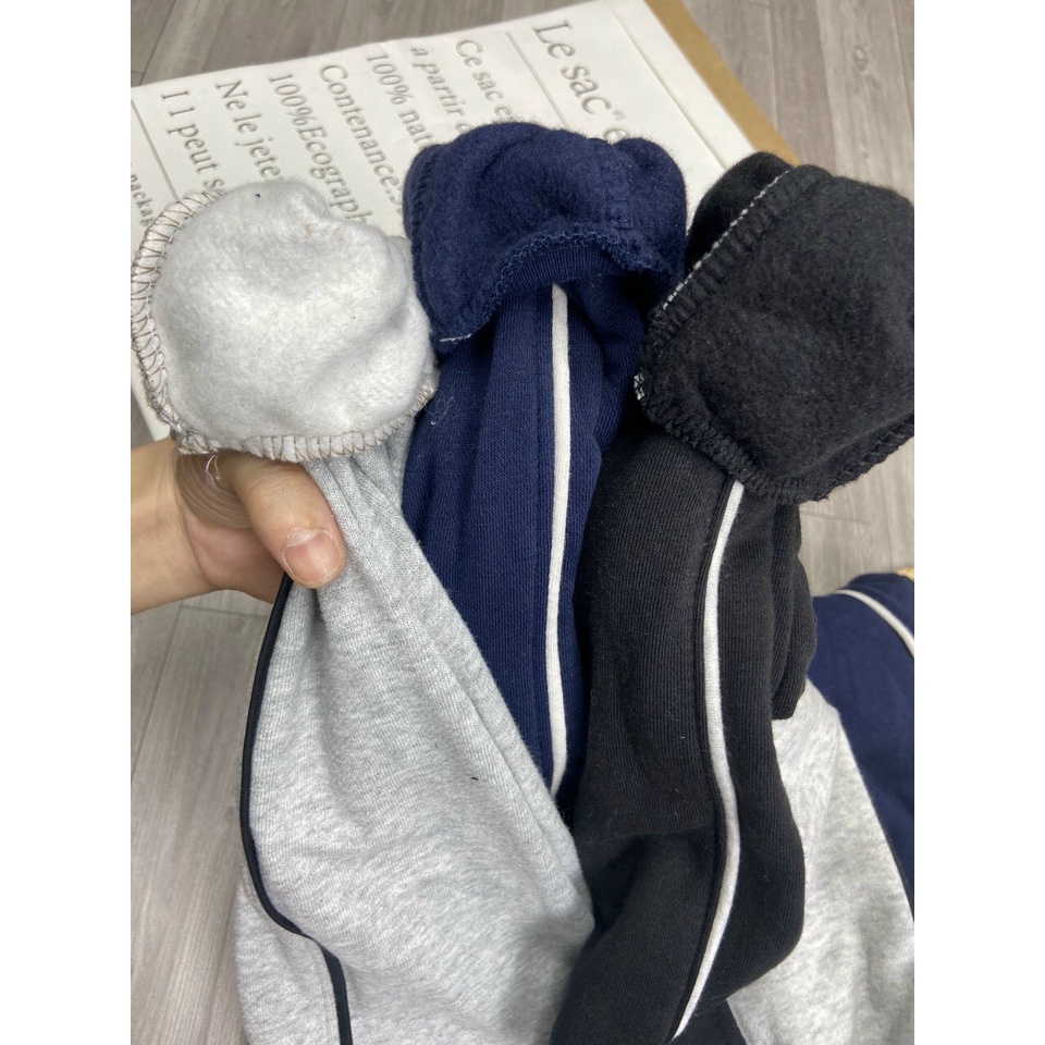 Combo 3 Quần nỉ bông cho bé trai- Quần nỉ thể thao cho bé trai từ 18-30kg- Quần nỉ bé trai Kidbabyonline K094