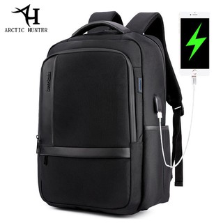 Ba lô đựng laptop nylon chống nước arctic hunter phù hợp với cổng usb lên tới 15,6 "