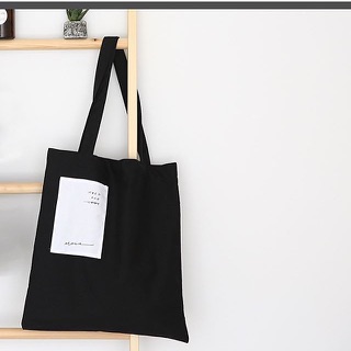 Túi tote vá in chữ