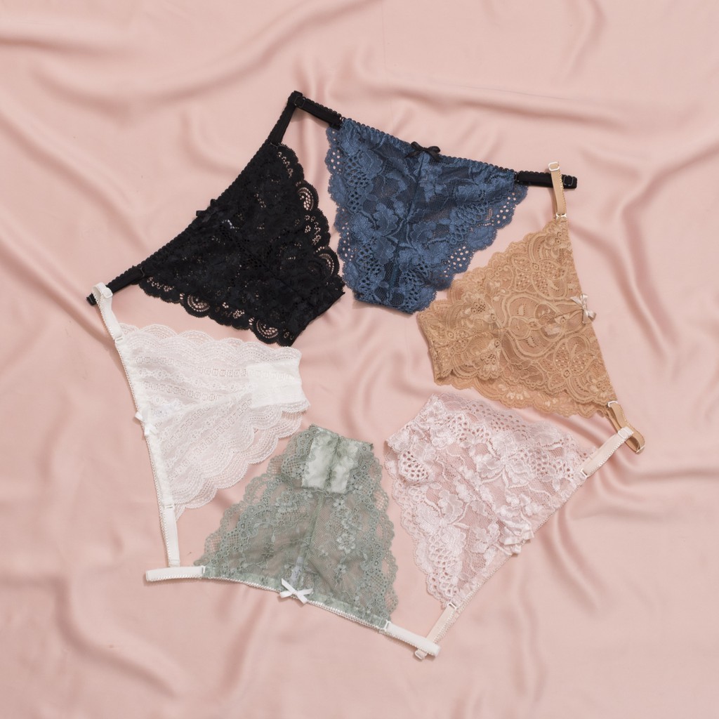 Quần lót dây Lamluy ren mềm mịn (nhiều màu)