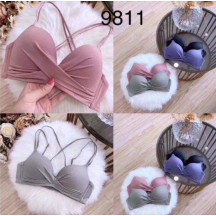 (MẪU MỚI VỀ) Áo lót nhún nơ ngực thông hơi siêu sexy
