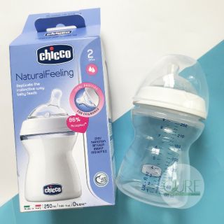 (nguyendangphieuchi2020) Bình sữa chicco cho bé núm nghiêng anhqa