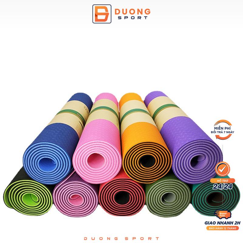 Thảm tập Yoga TPE Eco Friendly chính hãng dày 6mm