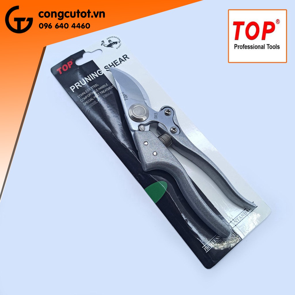 Kéo cắt cành 205mm có ốc chống bửa to để cắt cành cứng