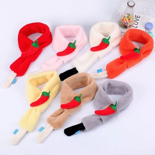 [Xả kho] Khăn quàng cổ trẻ em hình ớt bé trai /gái