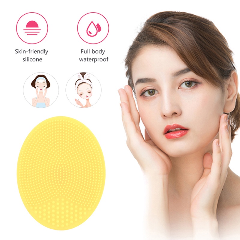Cọ Rửa Mặt Bằng Silicon Mềm Giúp Làm Sạch Sâu Lỗ Chân Lông