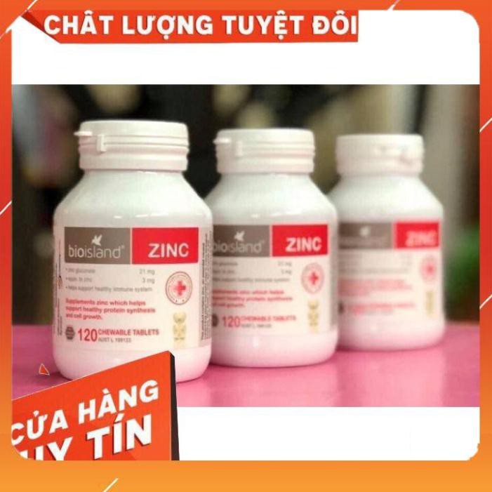 Kẽm Bio Island Zinc [FREE SHIP - NỘI ĐỊA] phiên bản mới nhất date 2024 120 viên