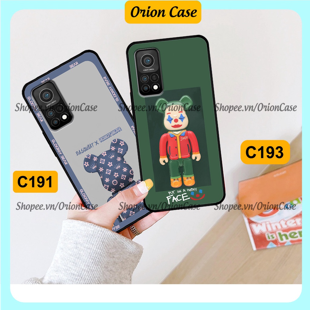 Ốp lưng Xiaomi Mi 10T Pro in hình bearbrick 3D thời trang, cá tính. ốp chống sốc, bền đẹp