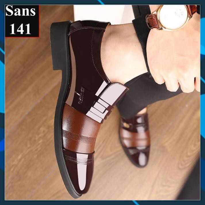 Giày Da Tăng Chiều Cao 6cm Giầy Tây Tăng Chiều Cao 6cm Sans141 . RẺ VÔ ĐỊCH XCv ^ ` ! ' . . :