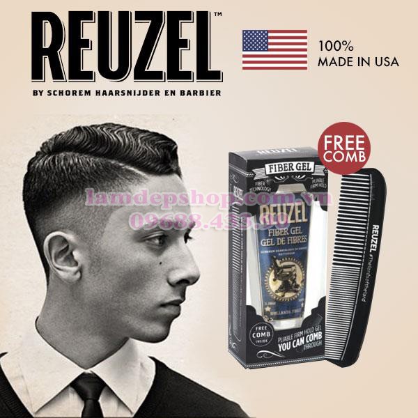 Gel tạo kiểu mềm độ bóng mờ - Reuzel Fiber Gel  - LT