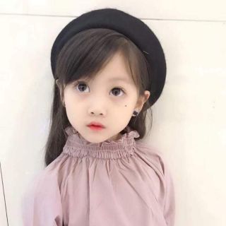 Mũ dạ nồi cho bé gái