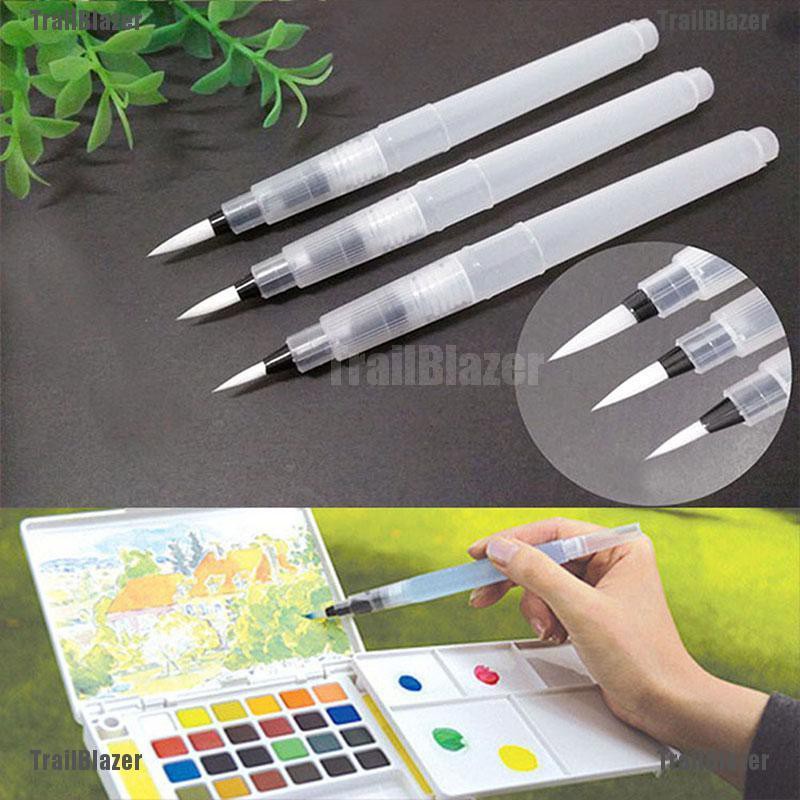 Set 3 Bút Mực Nước Vẽ Tranh Thư Pháp Chuyên Dụng