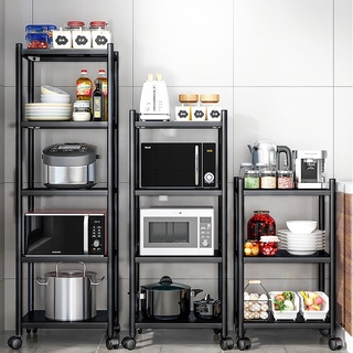 [𝗕𝗮̉𝗻 𝗺𝗼̛́𝗶] [Rộng 60cm] Kệ đen để đồ nhà bếp, lò vi sóng, nồi cơm điện CAO CẤP, sơn đen CHỐNG HAN GỈ