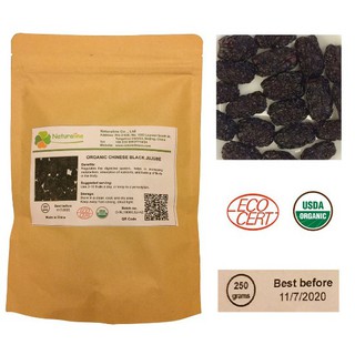 Táo đen hữu cơ Naturaline 250g