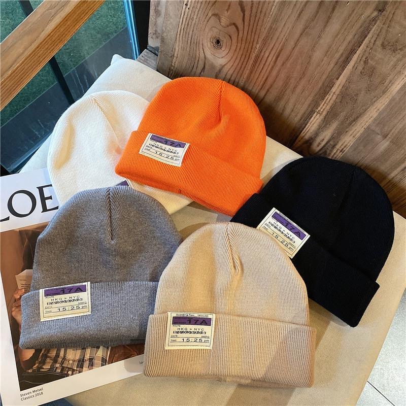 Mũ len dệt kim ấm áp thời trang hàn quốc