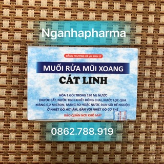 Muối rửa cát linh hộp 50 gói