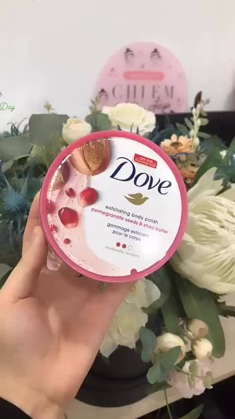 Tẩy da chết Dove Exfoliating Body Polish Pomegranate Seeds & Shea Butter Hũ 298g | BigBuy360 - bigbuy360.vn