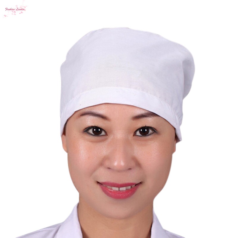 1 Pcs Doctor Medical Hat Cap Surgical Surgery Dustproof White For Women Men Hospital
