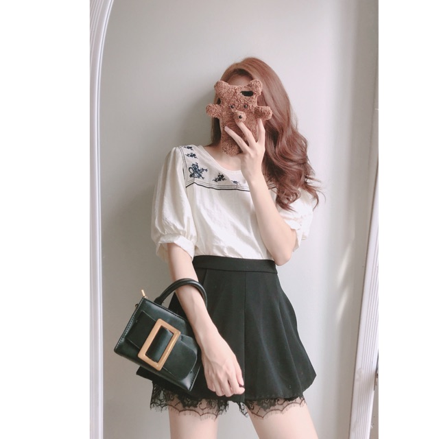 Set áo + cv viền ren ( HẾT HÀNG )