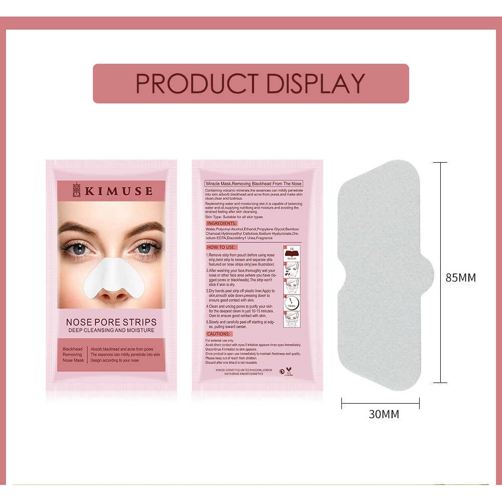 (Hàng Mới Về) Mặt Nạ Lột Mụn Đầu Đen Kiểm Soát Dầu Kimuse