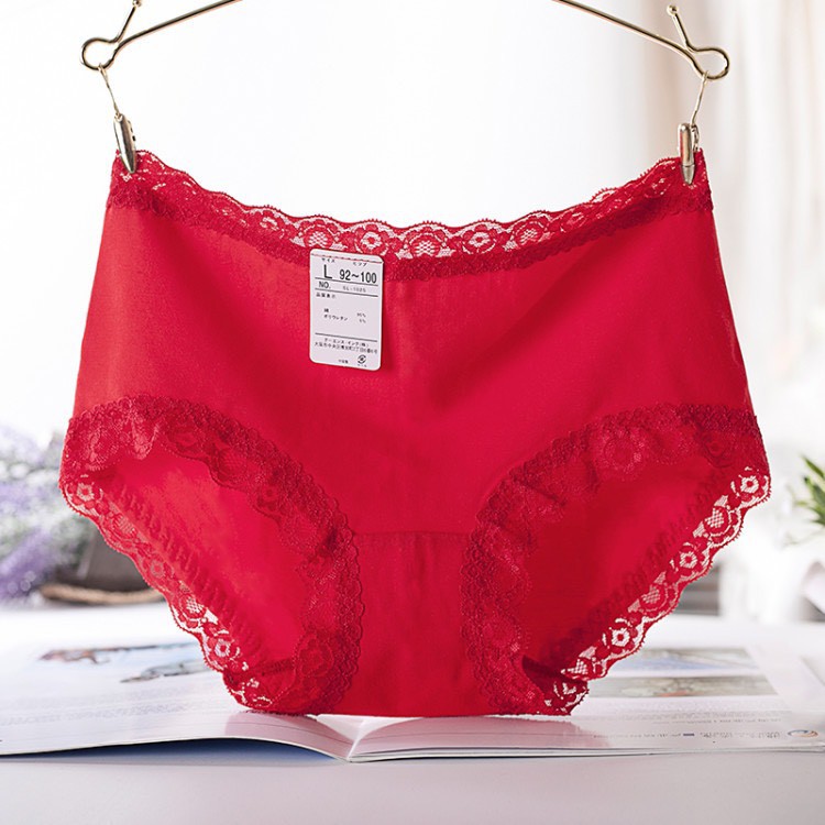 Quần lót NỮ thông hơi viền ren chất cotton QL5885