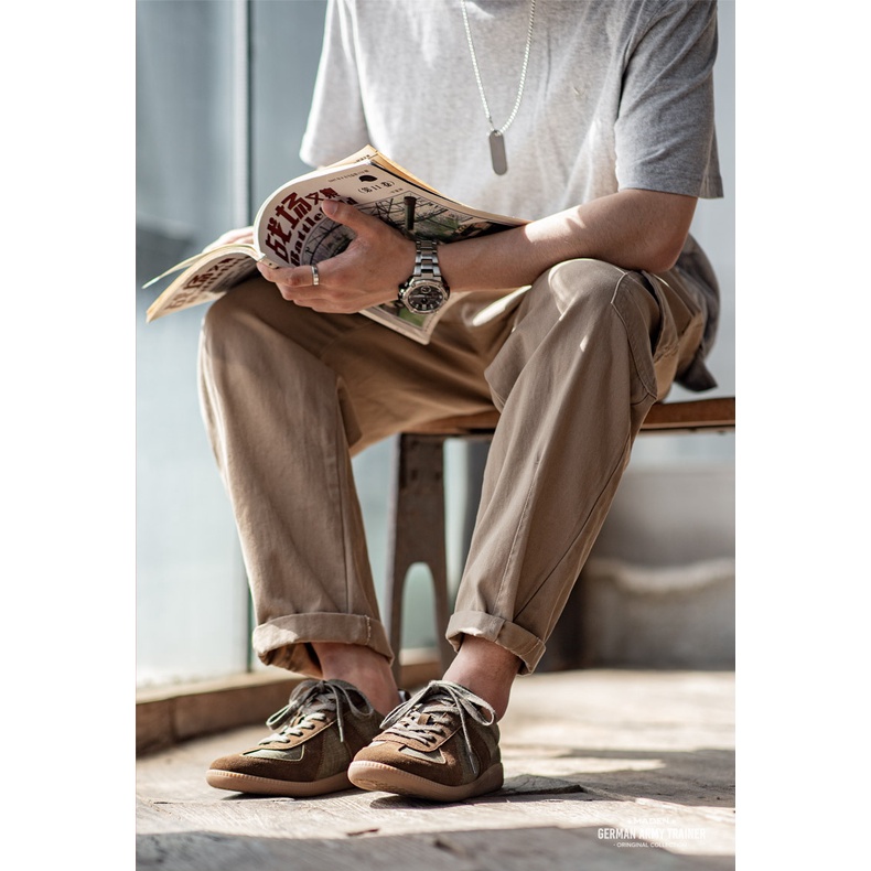 Giày thể thao Maden 1960S cổ thấp thoáng khí phong cách mùa hè 2022 cổ điển