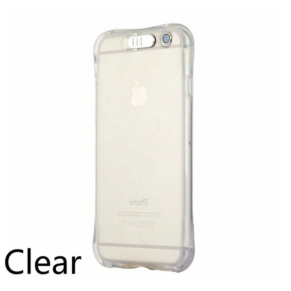 Ốp điện thoại TPU trong suốt có đèn LED nhấp nháy báo có cuộc gọi đến cho iPhone 5s Se 6 6s 7 8 Plus X XR XS Max