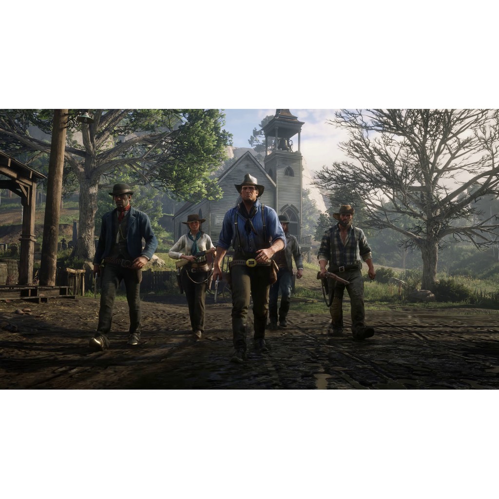 Đĩa Game PS4 Red Dead Redemption 2