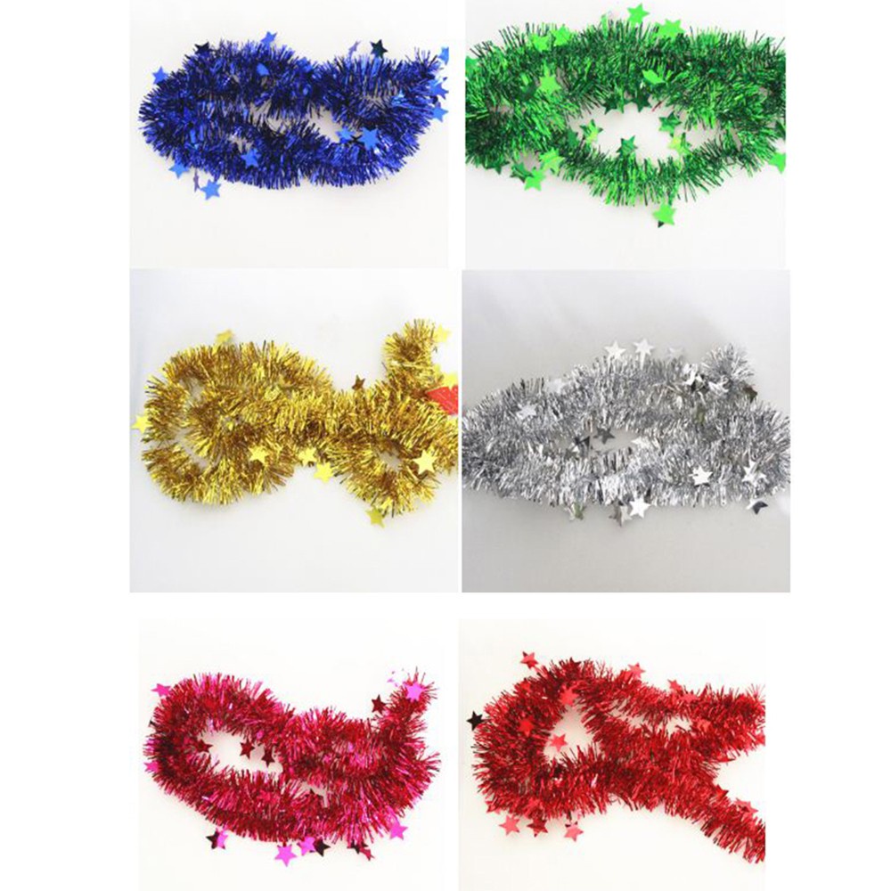 Dây kim tuyến trang trí noel, dây kim tuyến đủ màu giá siêu rẻ Yenyen Shop