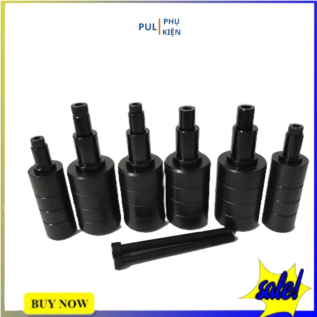 Chống đổ moto xe máy cao su giảm chấn cho Z1000 R15V3 Exciter Winner Sonic...