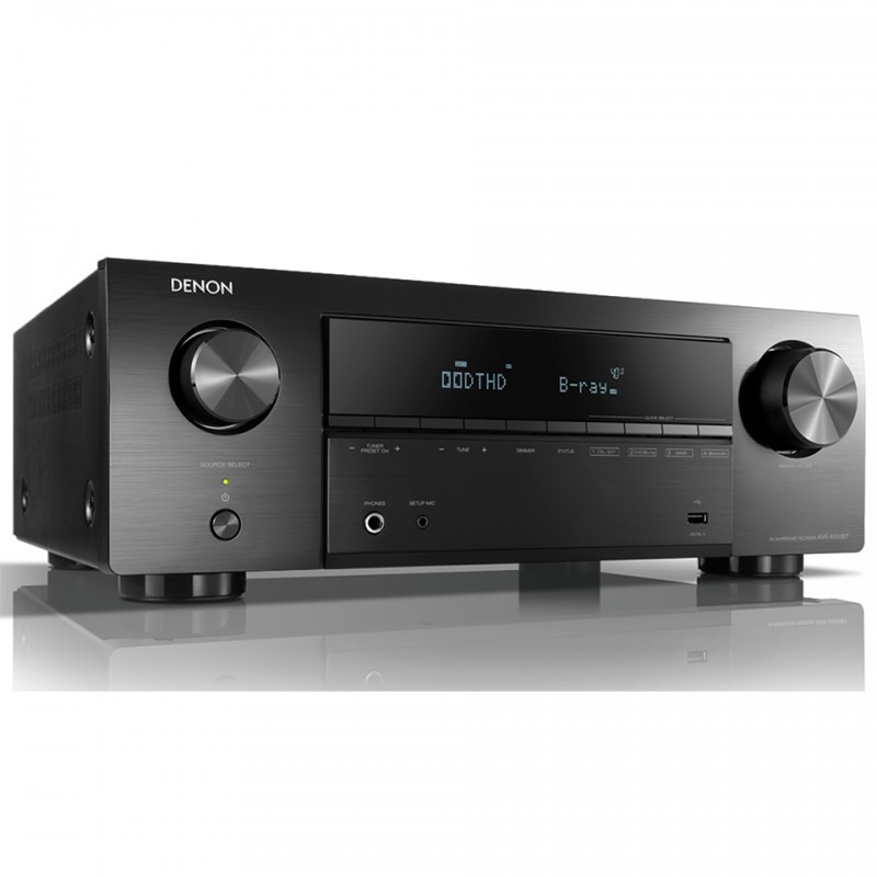 [ORDER-20%] AMPLI DENON AVR-X550BT chính hãng - New 100%, Bảo hành 12 tháng.