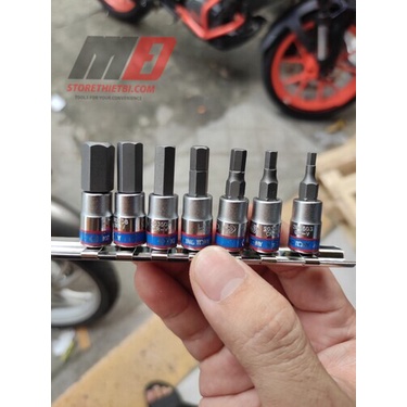 Bộ đầu khẩu lục giác Kingtony 2127PR