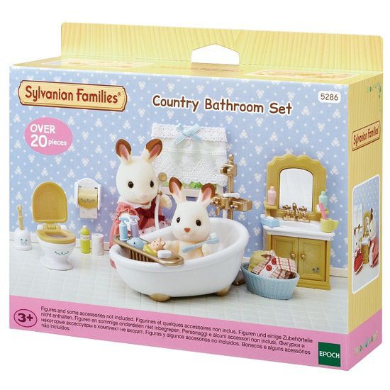 Đồ chơi nhà búp bê Sylvanian Families nội thất phòng tắm 5286