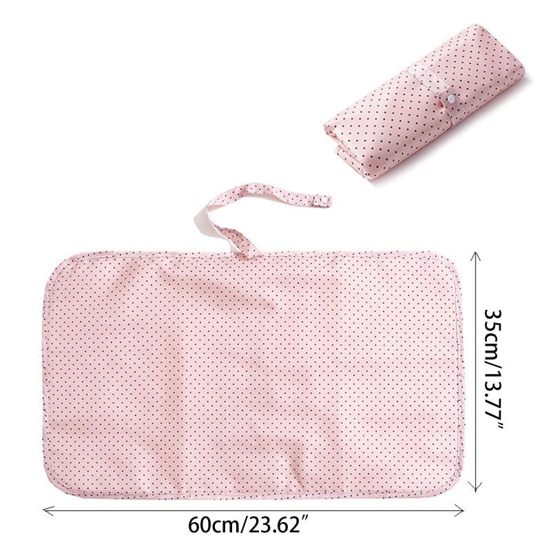 Thảm Thay Tã Nylon Chống Thấm Nước Có Thể Gập Gọn Tiện Dụng Mang Theo Du Lịch / Dã Ngoại Cho Bé