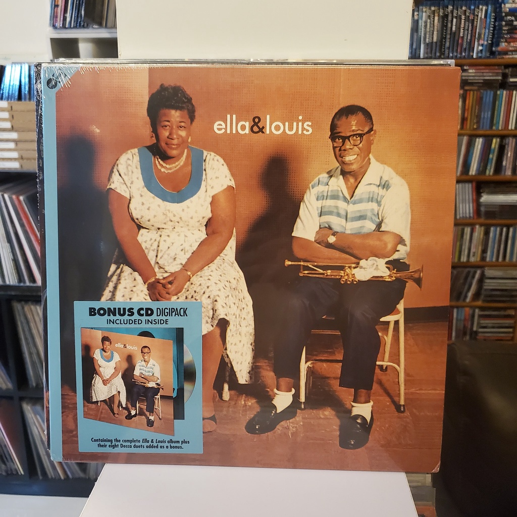 Ella Fitzgerald & Louis Armstrong – Ella And Louis vinyl + CD