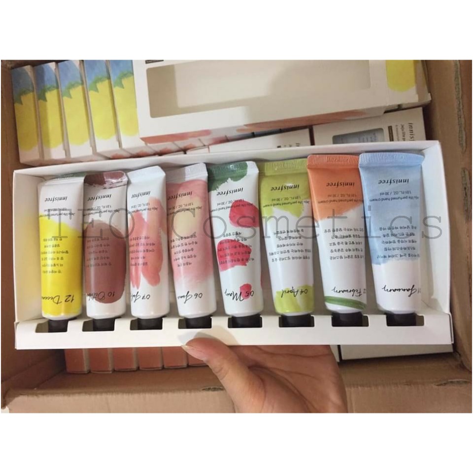 Kem Dưỡng Da Tay Hương Nước Hoa Innisfree Jeju Life Perfumed Hand Cream Hàn Quốc 30ml.