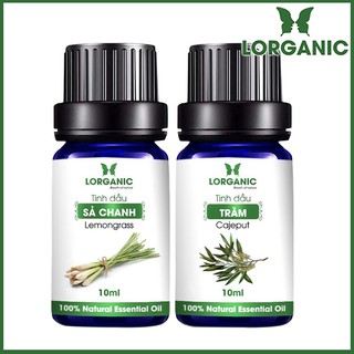 Combo Tinh Dầu Sả Chanh Lorganic + Tràm Gió Lorganic