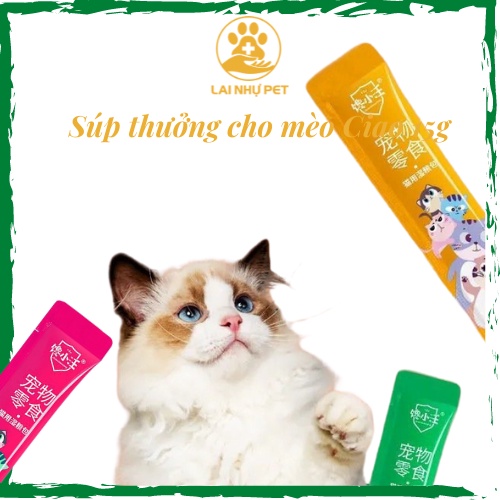 Súp thưởng cho mèo Ciao - Thanh 15g - Lai Nhự Pet