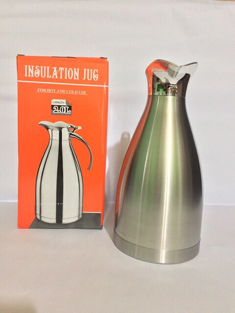 Bình Đựng Nước Thuỷ Giữ Nhiệt INOX 2L