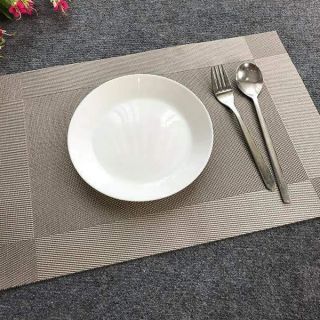 Tấm lót chén đĩa trang trí bàn ăn 140k/1set(6cai)